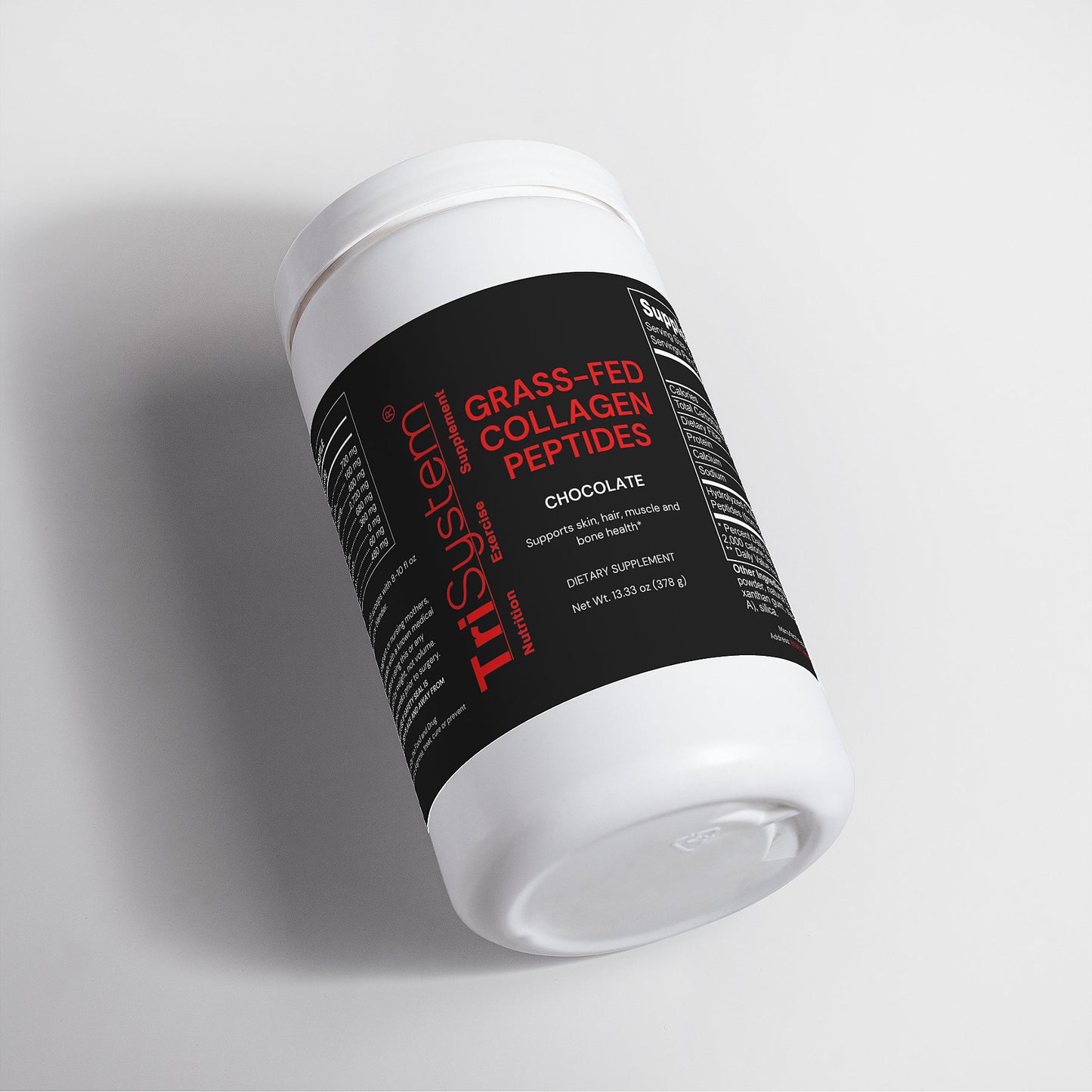 Grass-Fed Collagen Peptides Powder (Chocolate)