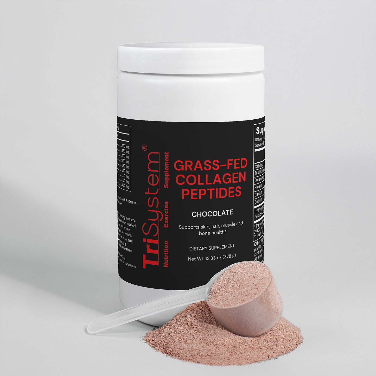 Grass-Fed Collagen Peptides Powder (Chocolate)