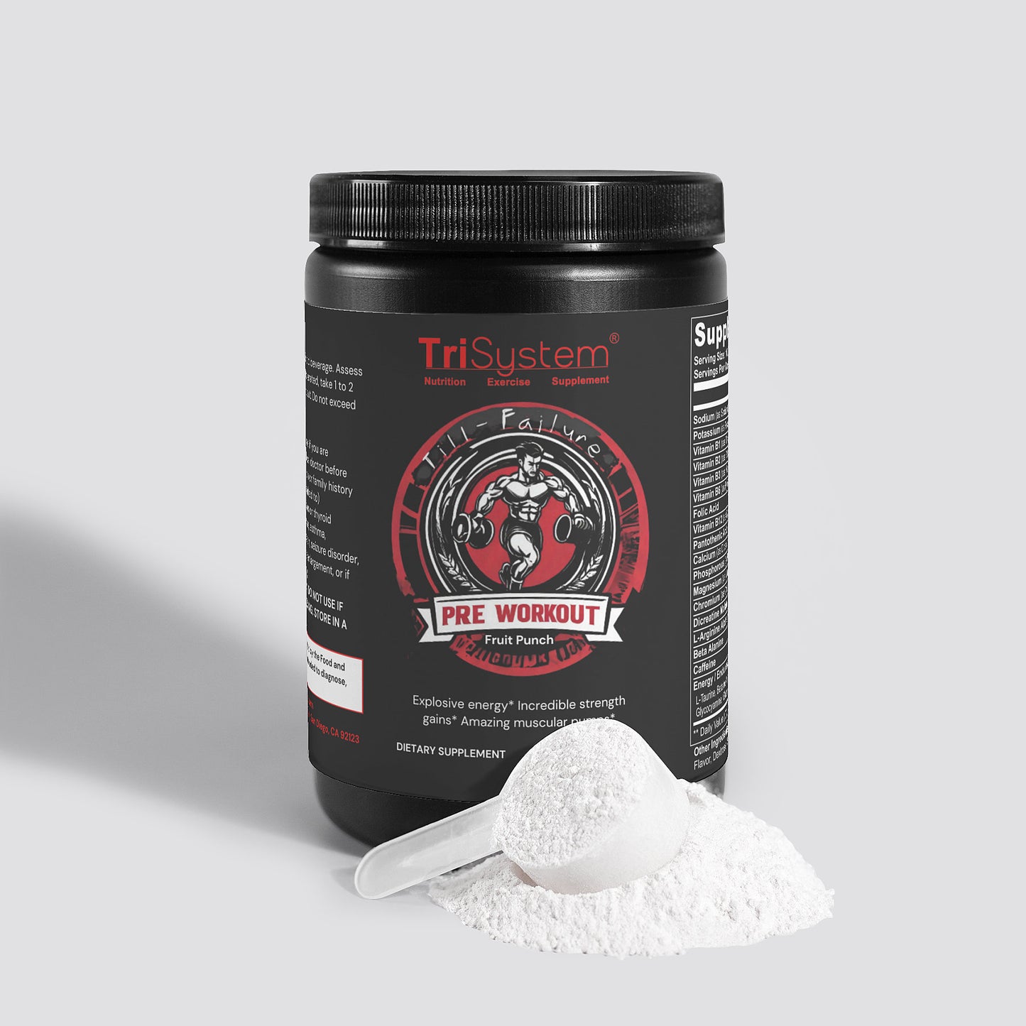 Till-Failure Pre-Workout Powder (Fruit Punch)