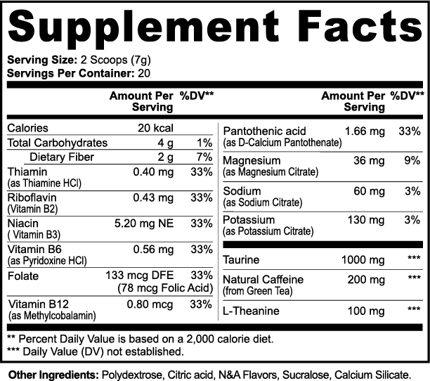 Essential Edge Low Stim Preworkout (Lychee Splash)