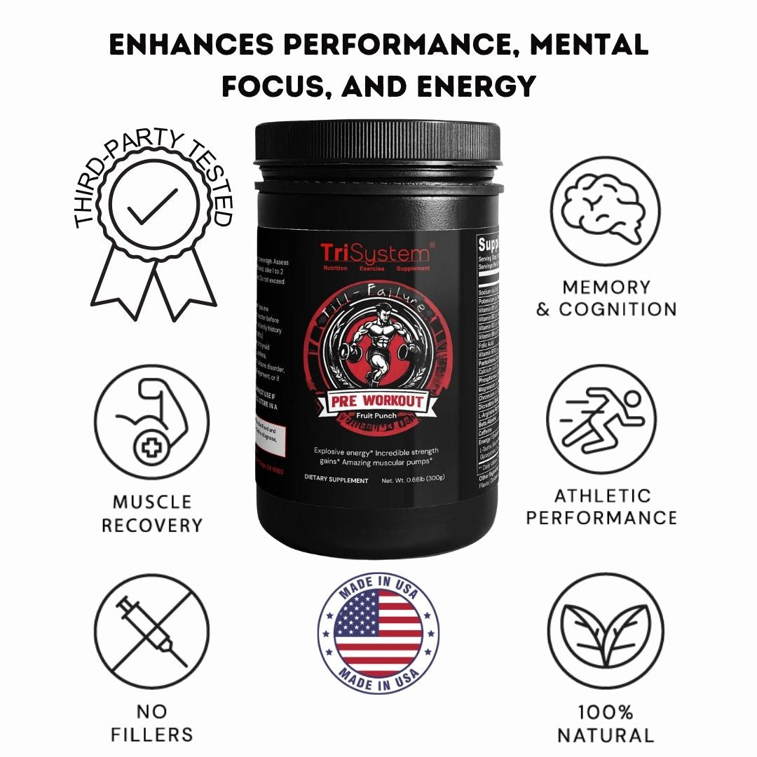 Till-Failure Pre-Workout Powder (Fruit Punch)