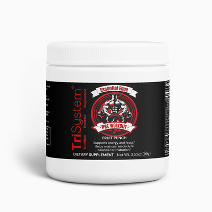 Essential Edge Low Stim Pre-Workout (Fruit Punch)