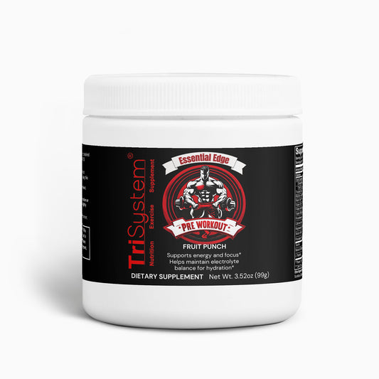 Essential Edge Low Stim Pre-Workout (Fruit Punch)