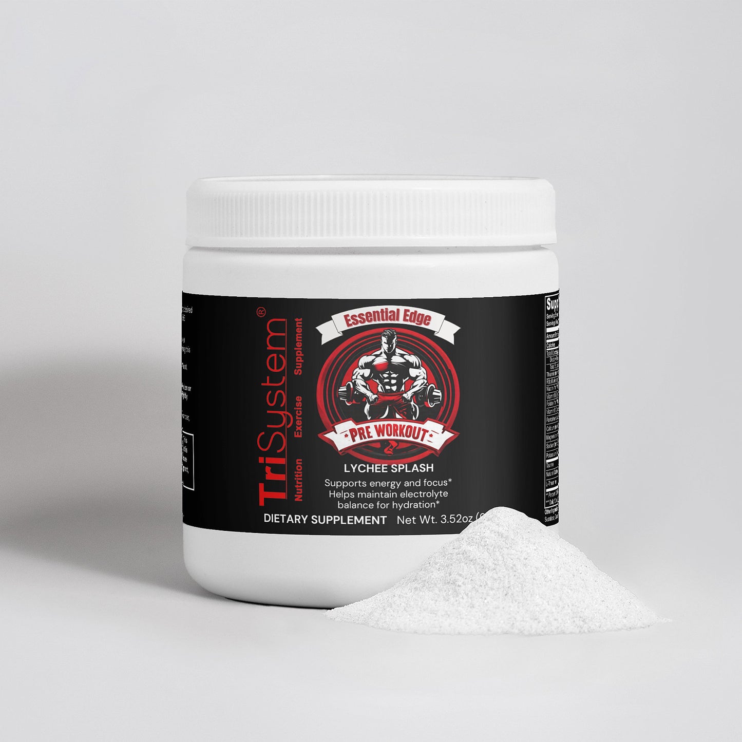 Essential Edge Low Stim Preworkout (Lychee Splash)