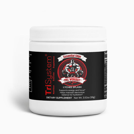 Essential Edge Low Stim Preworkout (Lychee Splash)