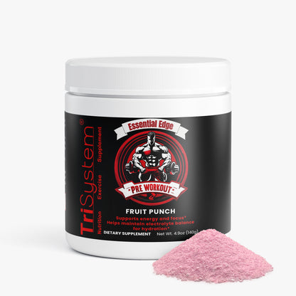 Essential Edge Low Stim Pre-Workout (Fruit Punch)
