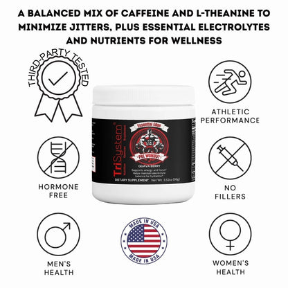 Essential Edge Low Stim Preworkout (Guava Berry)