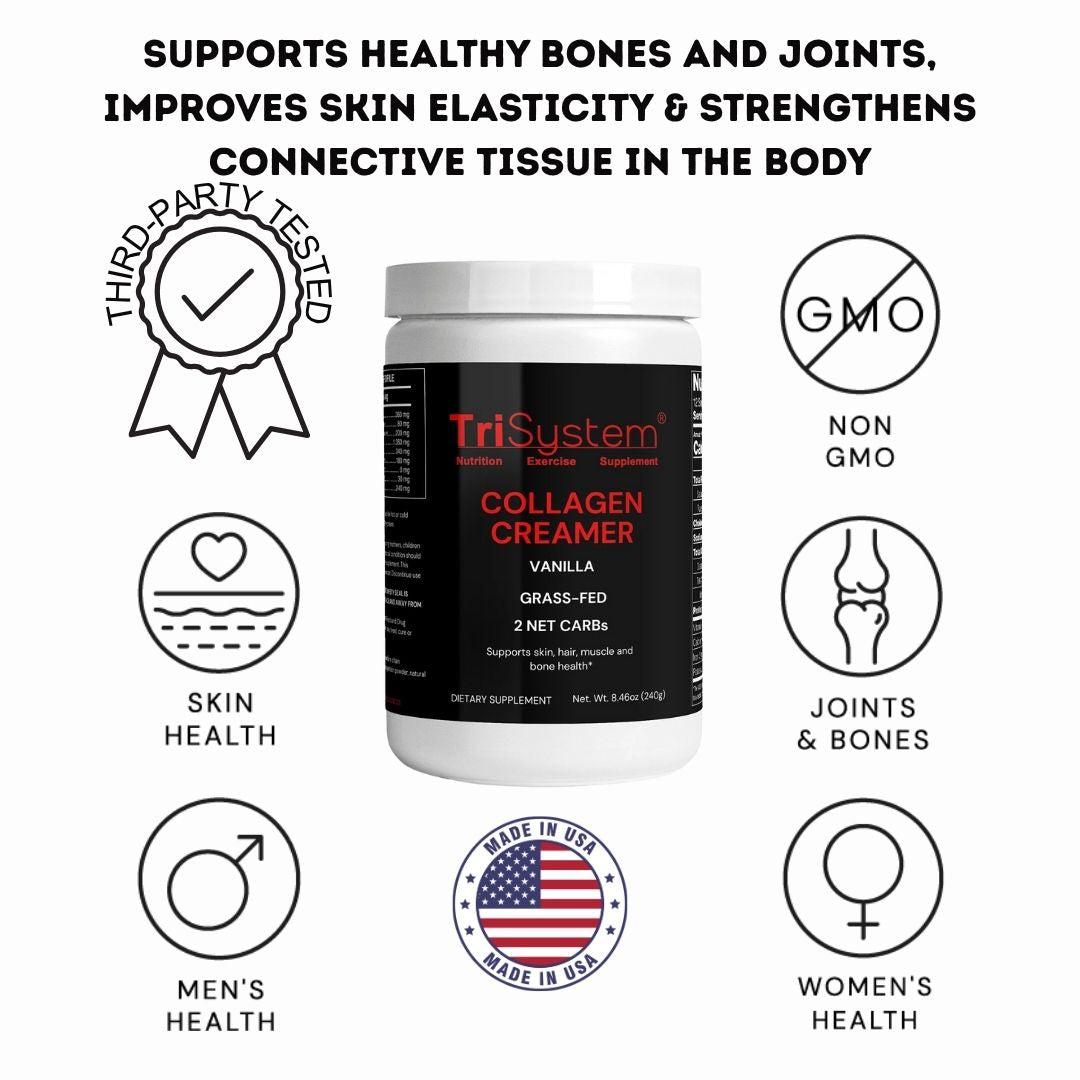 Grass-Fed Collagen Creamer (Vanilla)